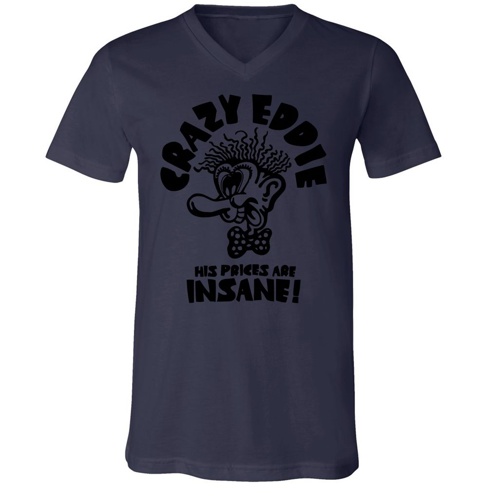 Unisex V-Neck T-Shirt - FN65VSXS - Navy - 9