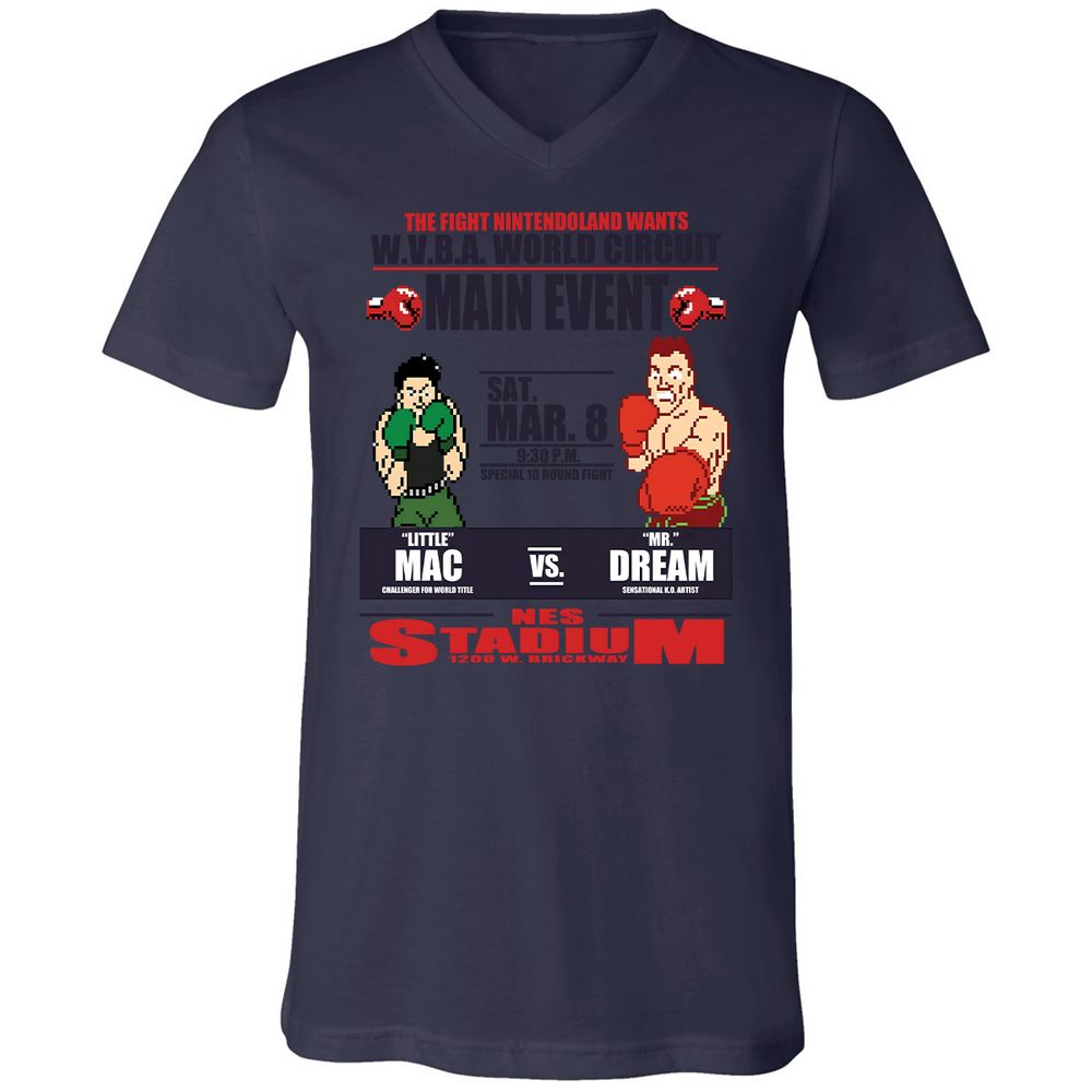 Unisex V-Neck T-Shirt - SZTTFJC5 - Navy - 9