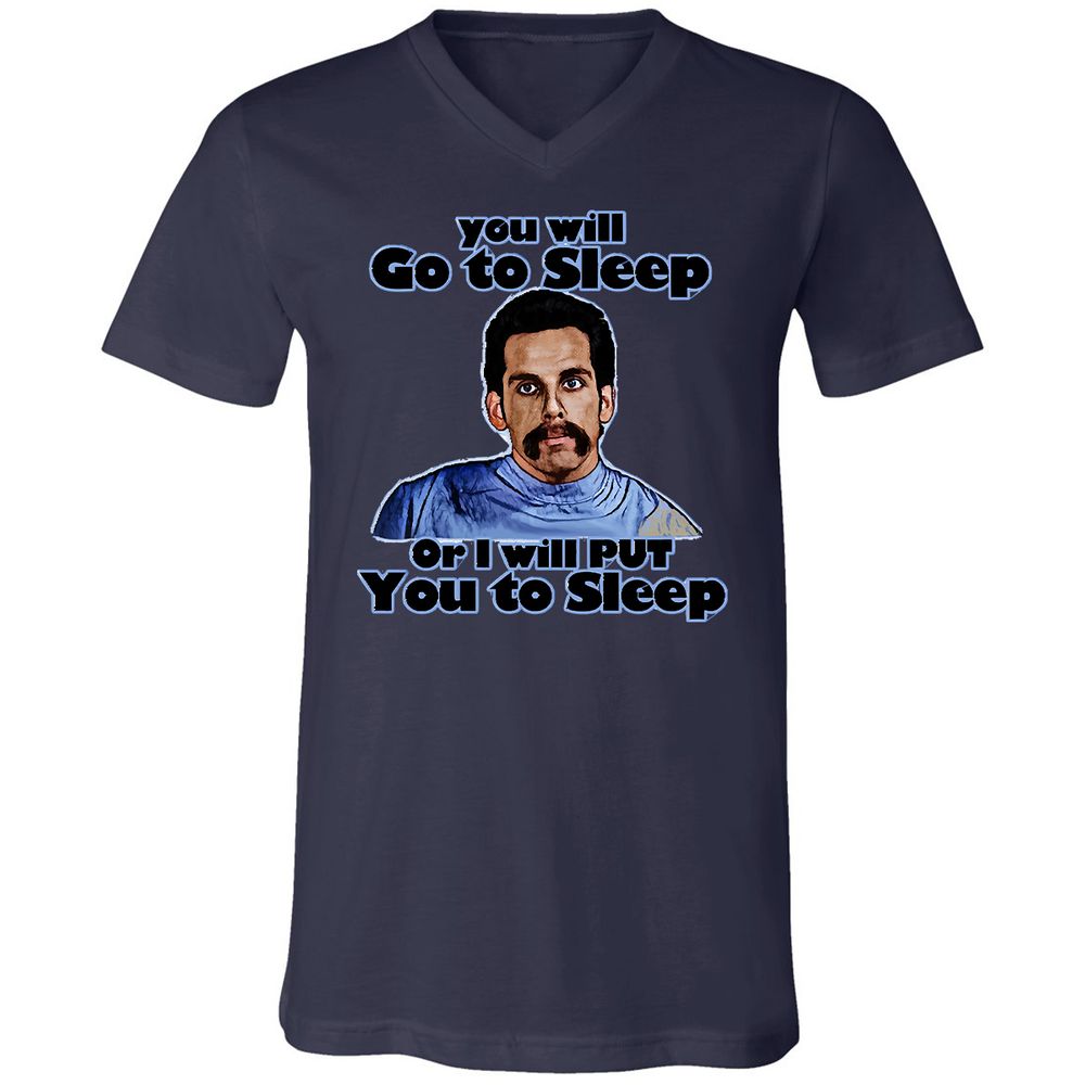 Unisex V-Neck T-Shirt - 1J1J2238 - Navy - 9
