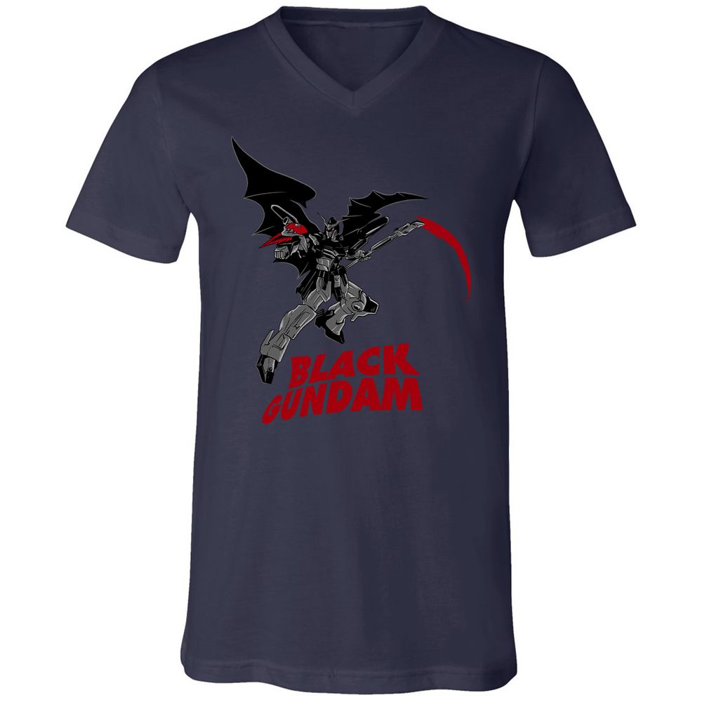 Unisex V-Neck T-Shirt - 1HRLHV6P - Navy - 9