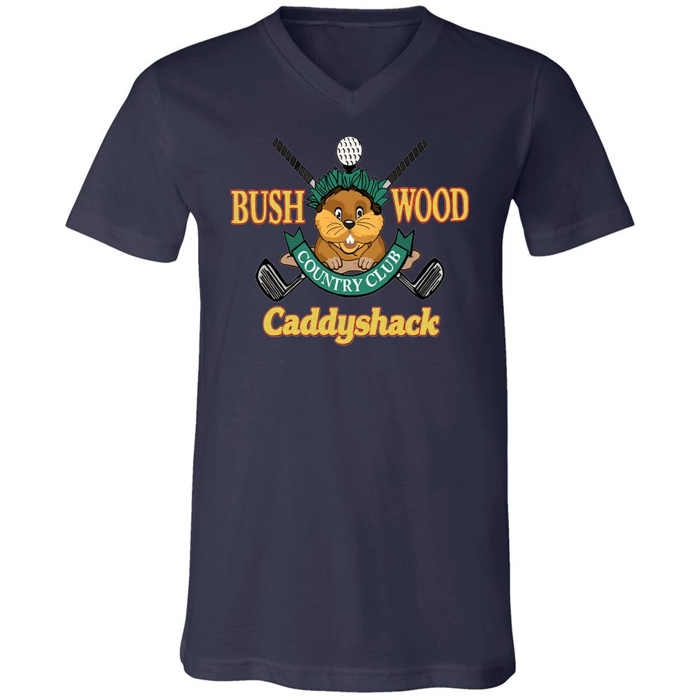 Unisex V-Neck T-Shirt - YEA5TUYM - Navy - 9