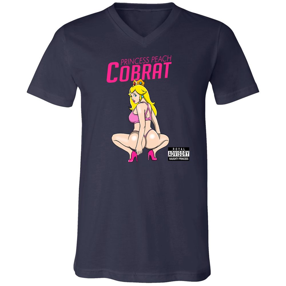 Unisex V-Neck T-Shirt - 4NGPCGCF - Navy - 9