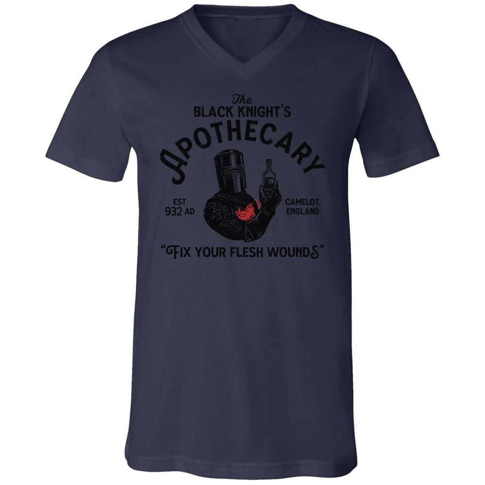 Unisex V-Neck T-Shirt - 2WSUWKB1 - Navy - 9