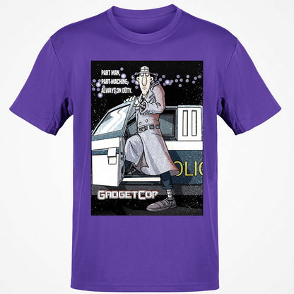 Classic Unisex T-Shirt - TKKZBK89 - Purple - 9