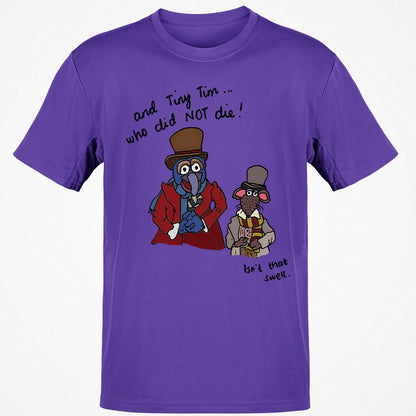Classic Unisex T-Shirt - MCHXU9YX - Purple - 9