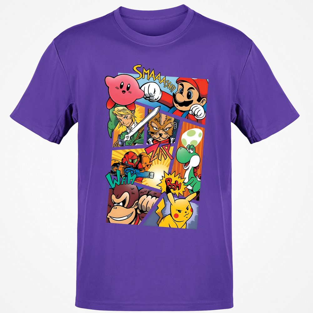 Classic Unisex T-Shirt - A3T9GXTR - Purple - 9