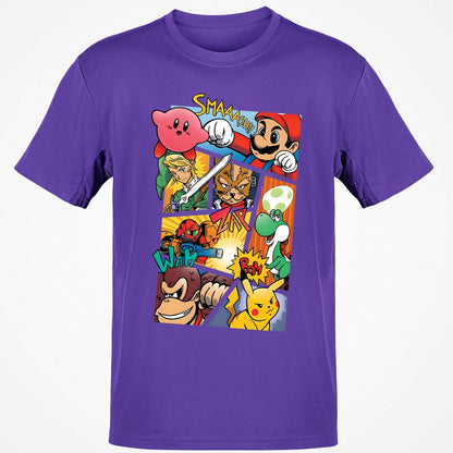 Classic Unisex T-Shirt - A3T9GXTR - Purple - 9
