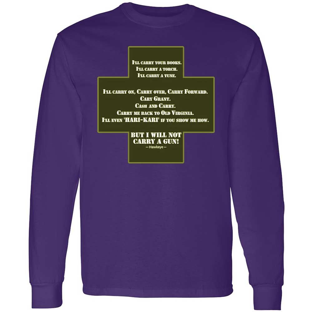 I Will Not Carry a Gun - Purple - 9
