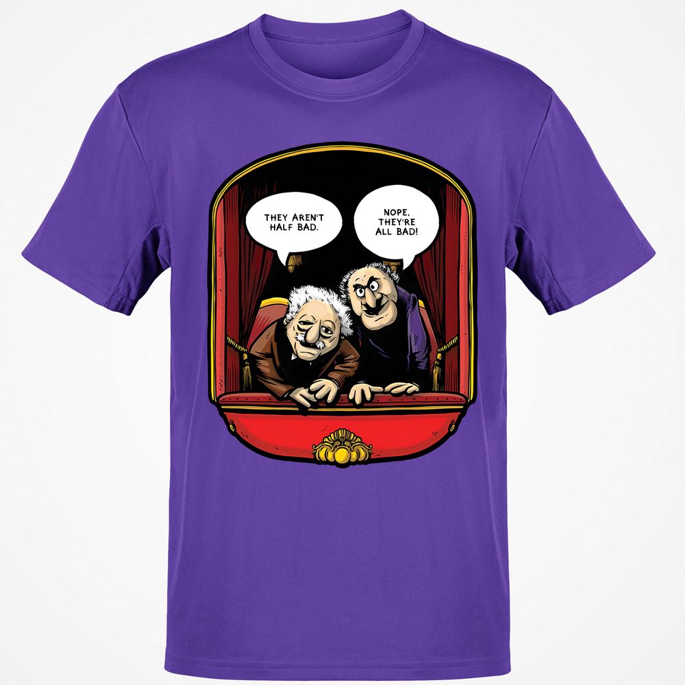 Statler and Waldorf (All Bad) - Purple - 9