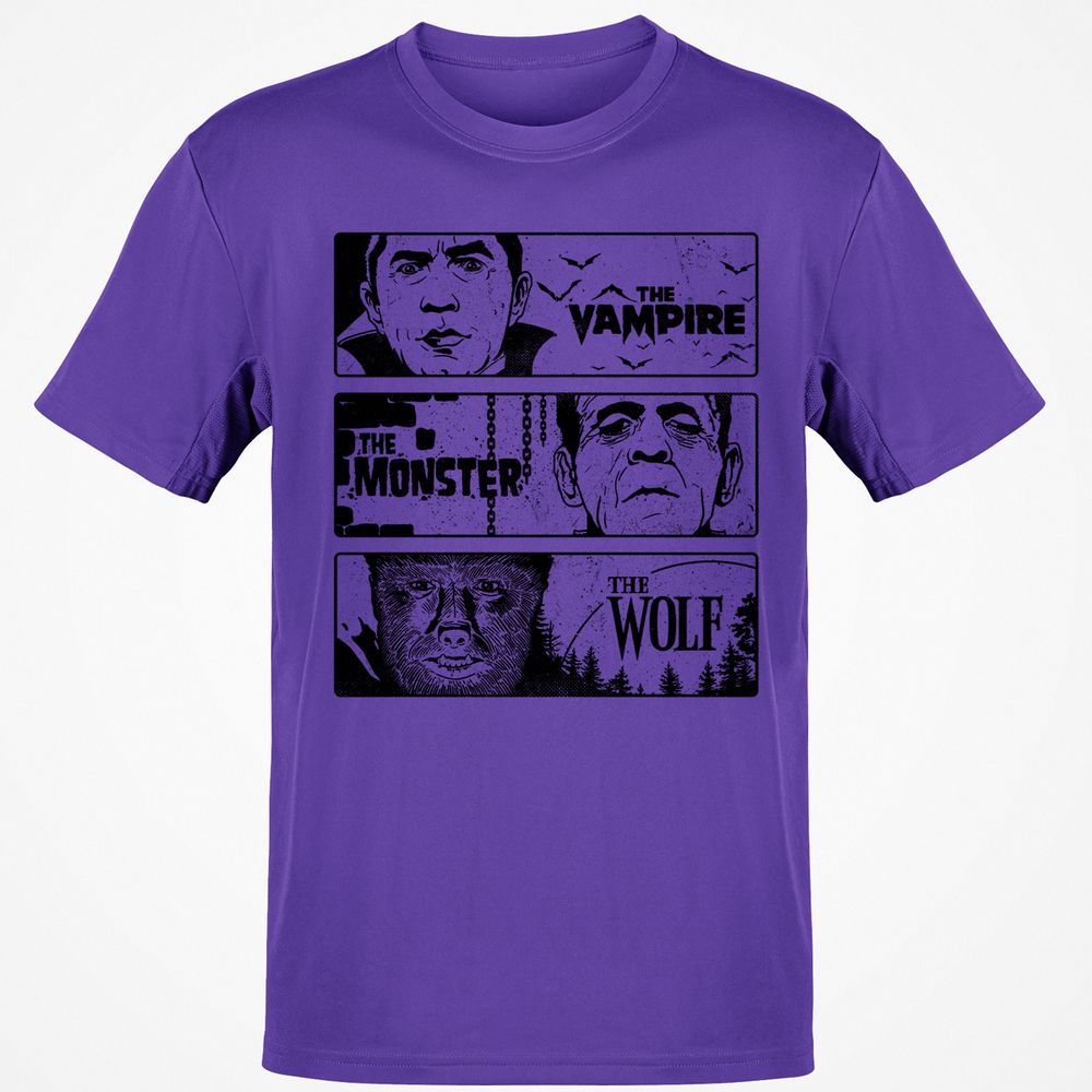 Classic Unisex T-Shirt - B7BT5CT4 - Purple - 9