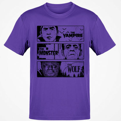Classic Unisex T-Shirt - B7BT5CT4 - Purple - 9