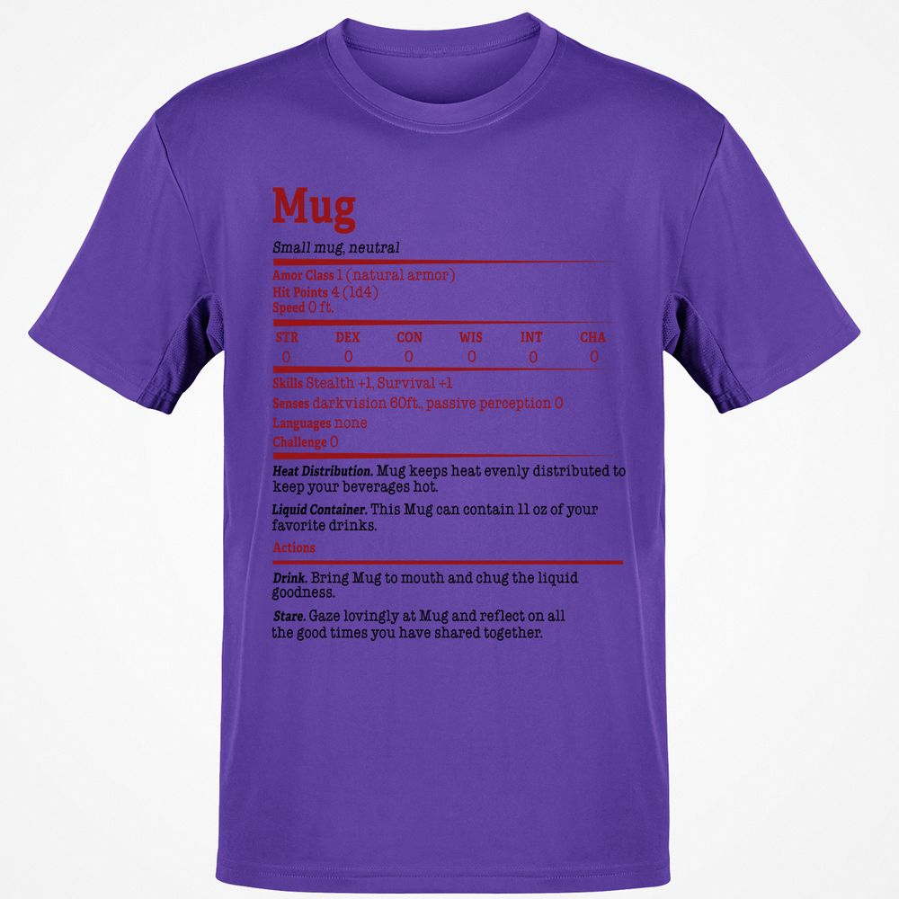 Classic Unisex T-Shirt - M9F6C3V7 - Purple - 9
