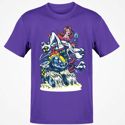 Classic Unisex T-Shirt - K5M91HM3 - Purple - 9