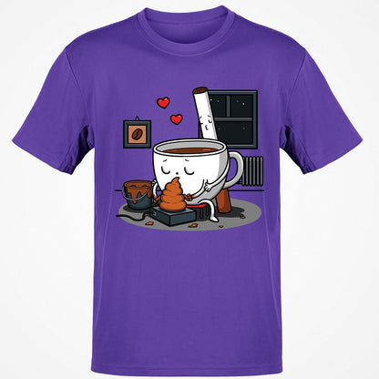 Classic Unisex T-Shirt - L1XJG1TZ - Purple - 9