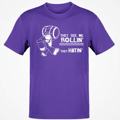 Classic Unisex T-Shirt - ZXFB33GD - Purple - 9