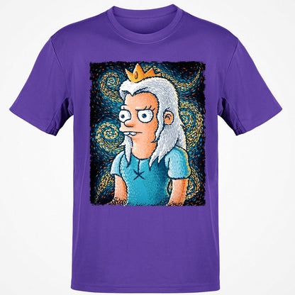 Classic Unisex T-Shirt - M5XR4SU6 - Purple - 9