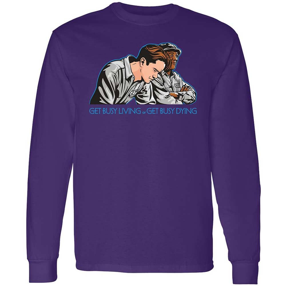 Get Busy Living - Purple - 9