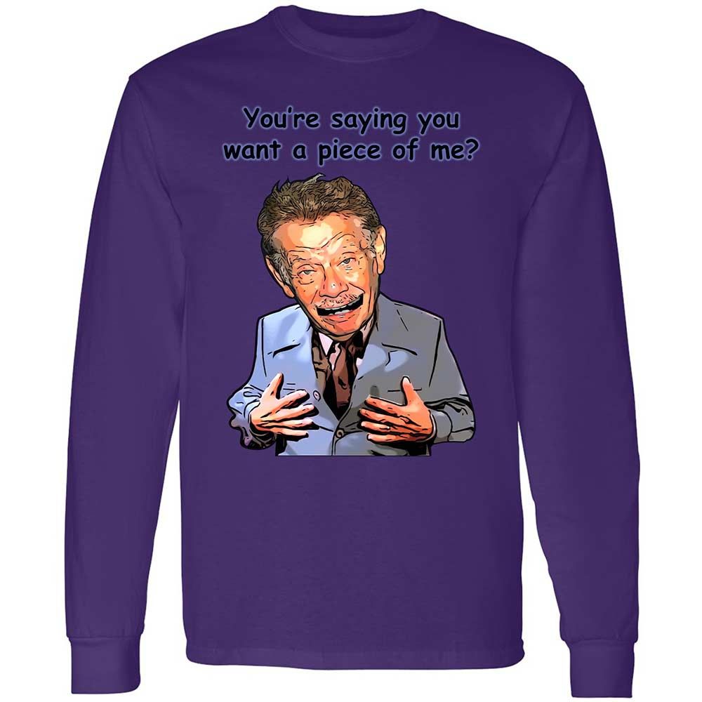 Long Sleeve T-Shirt - 68L8FYLT - Purple - 9
