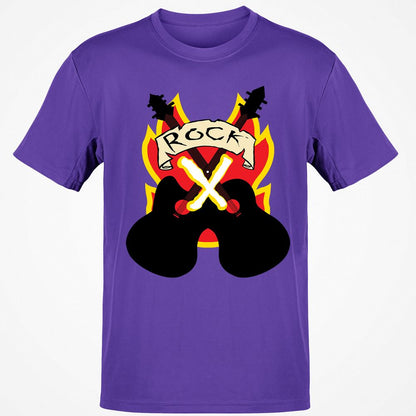 Classic Unisex T-Shirt - BTYH8Q1J - Purple - 9