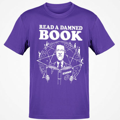 Classic Unisex T-Shirt - B8YR1G6D - Purple - 9