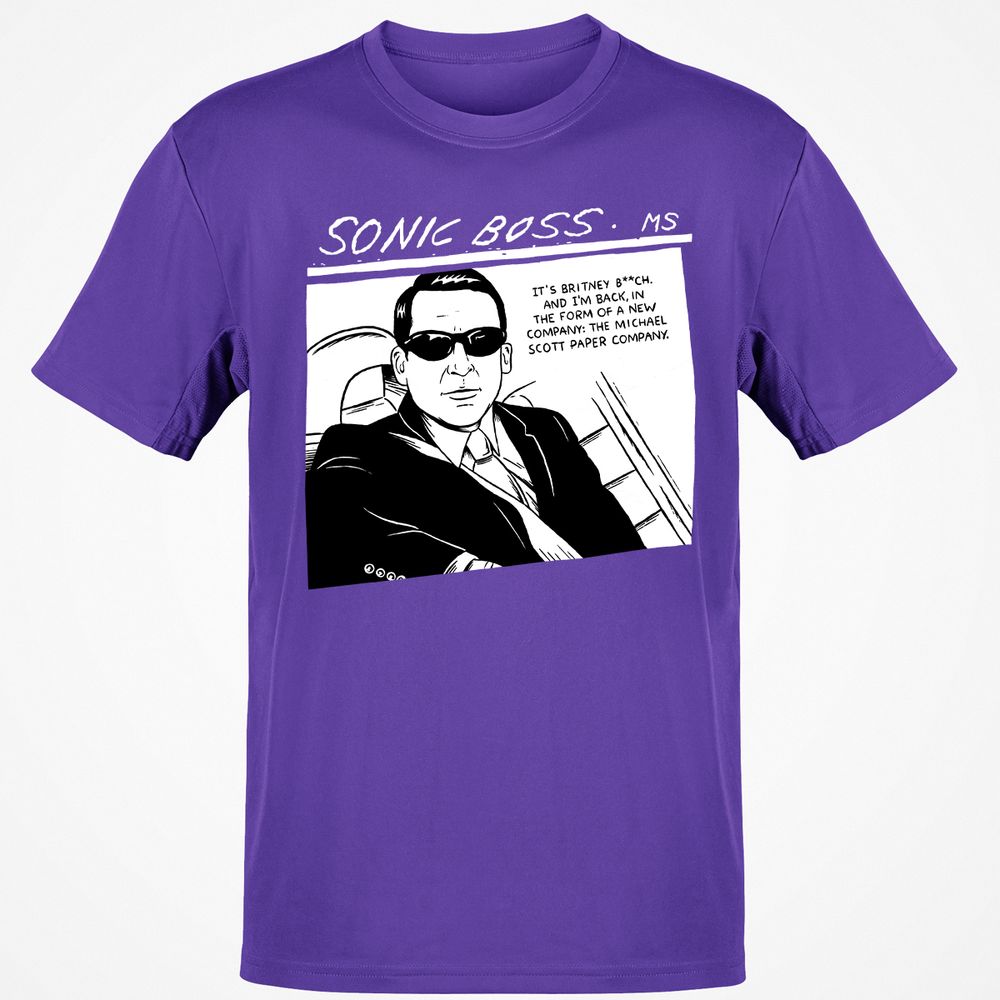 Classic Unisex T-Shirt - UVDT1HNS - Purple - 9