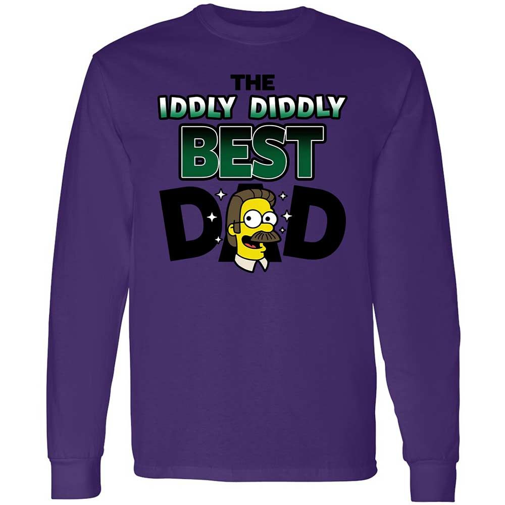 The Iddly diddly best dad - Purple - 9