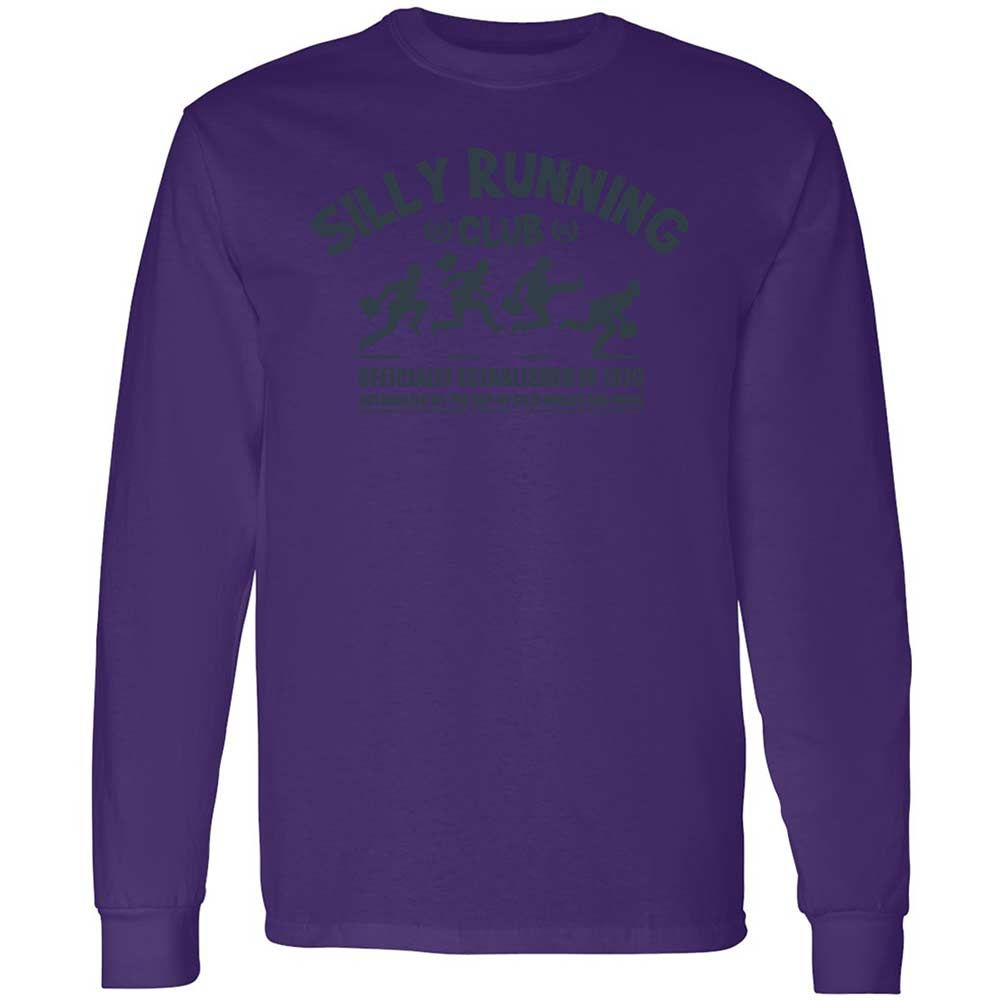 Long Sleeve T-Shirt - 3F7FGZJP - Purple - 9