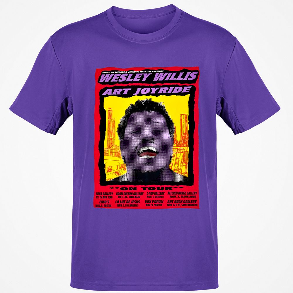WESLEY WILLIS - ART JOYRIDE - Purple - 9