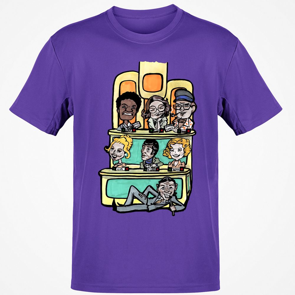 Classic Unisex T-Shirt - F4QHYXFL - Purple - 9