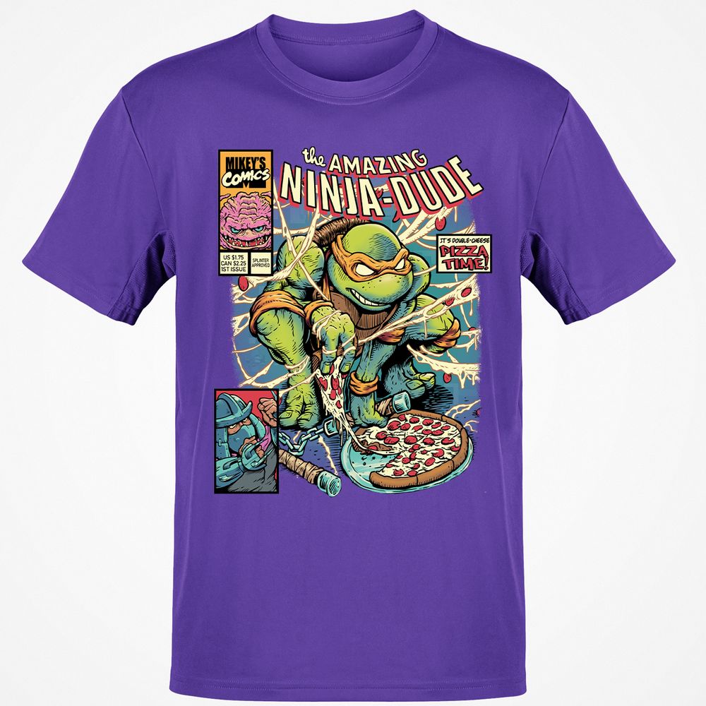 Classic Unisex T-Shirt - ZSKMDHA3 - Purple - 9