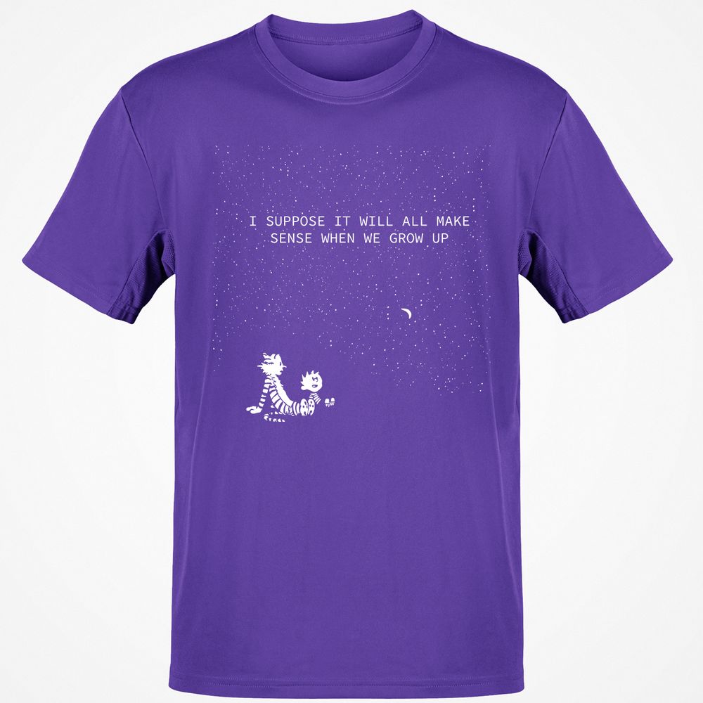 Calvin and Hobbes Stars - Purple - 9