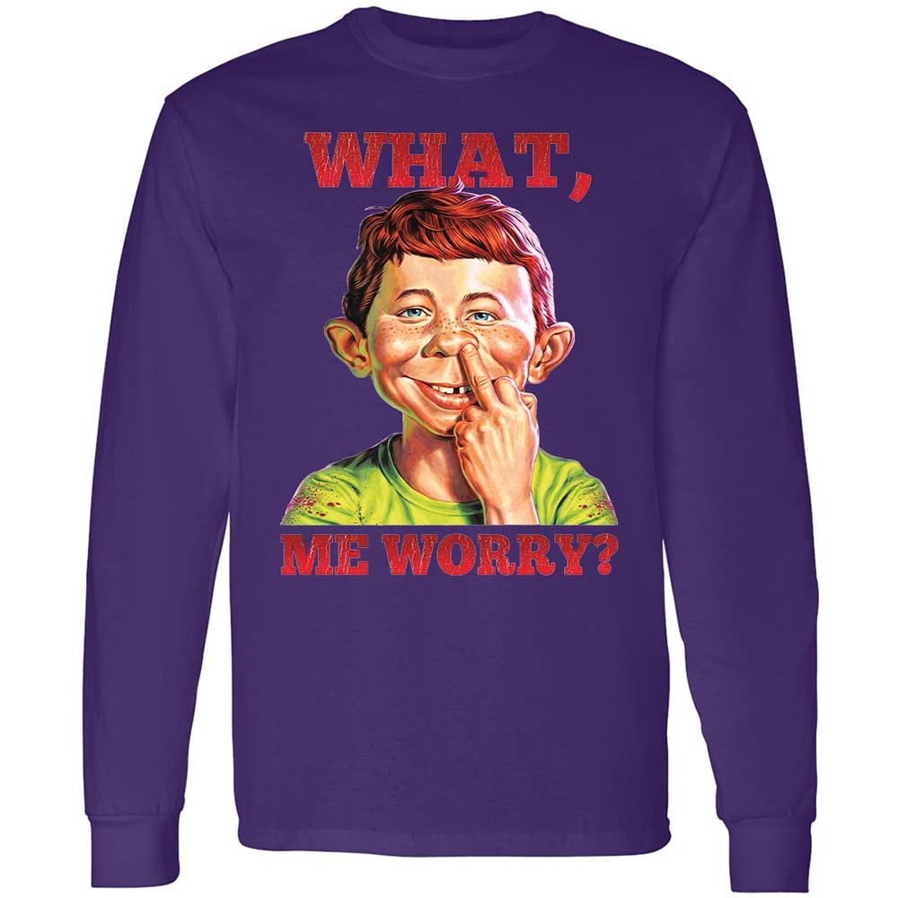 What, me worry - Purple - 9