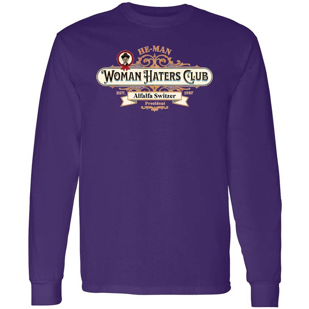 Long Sleeve T-Shirt - SURXCQ7B - Purple - 9