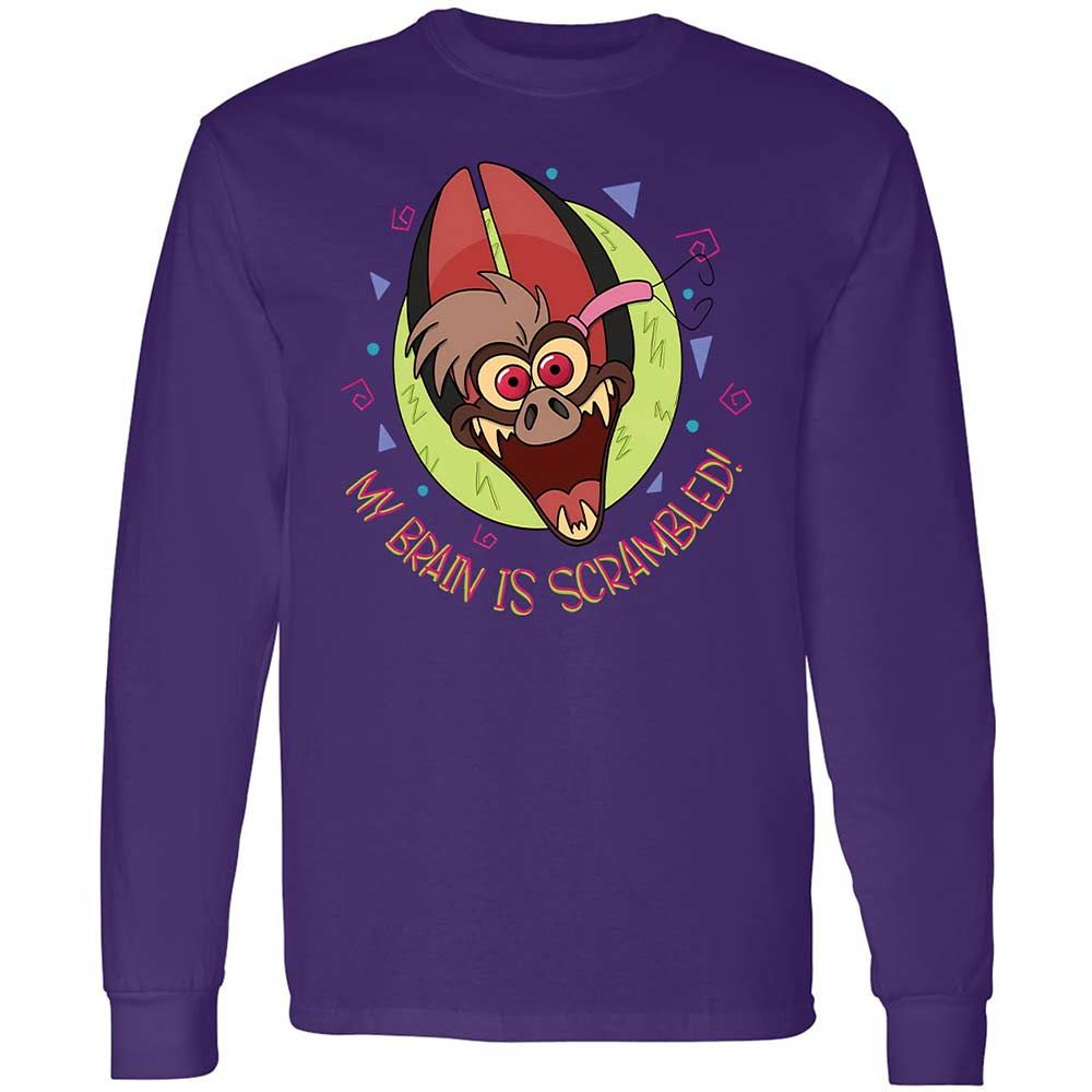 Long Sleeve T-Shirt - N92DUN8Q - Purple - 9
