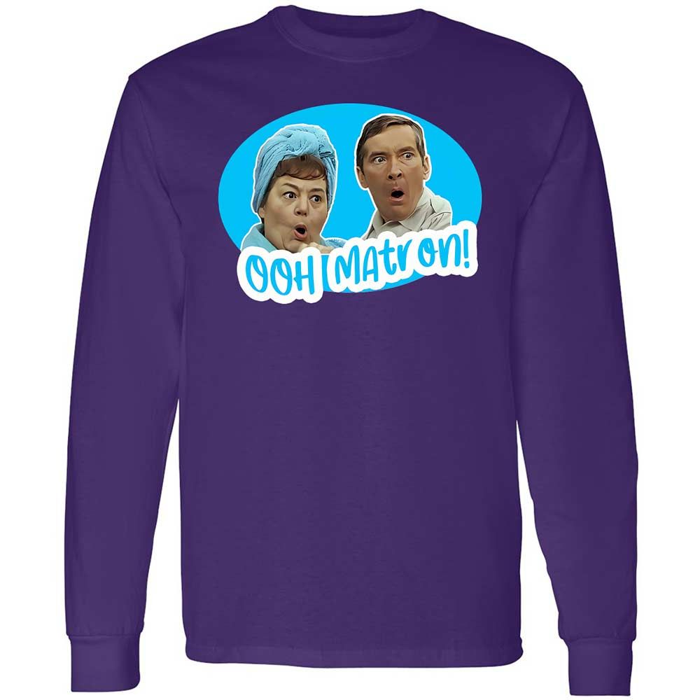Long Sleeve T-Shirt - 7JTTZDYW - Purple - 9