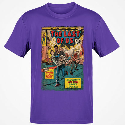 Classic Unisex T-Shirt - T5BV9Z1Y - Purple - 9