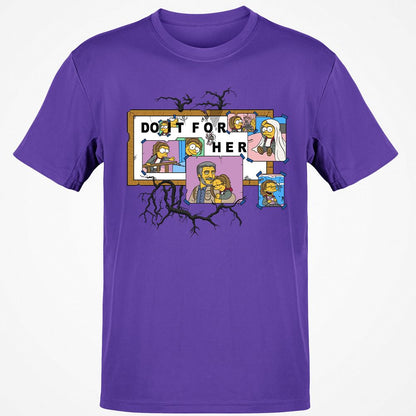 Classic Unisex T-Shirt - 2F694NLX - Purple - 9