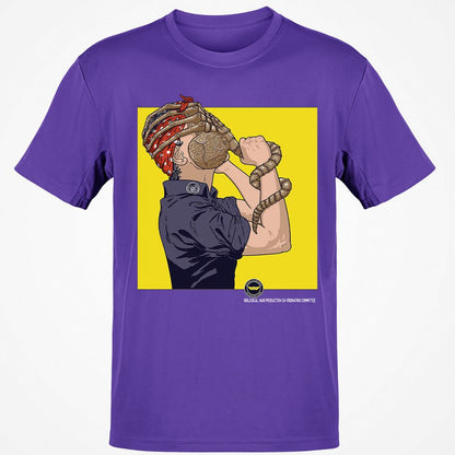 Classic Unisex T-Shirt - 76B8Y1KA - Purple - 9