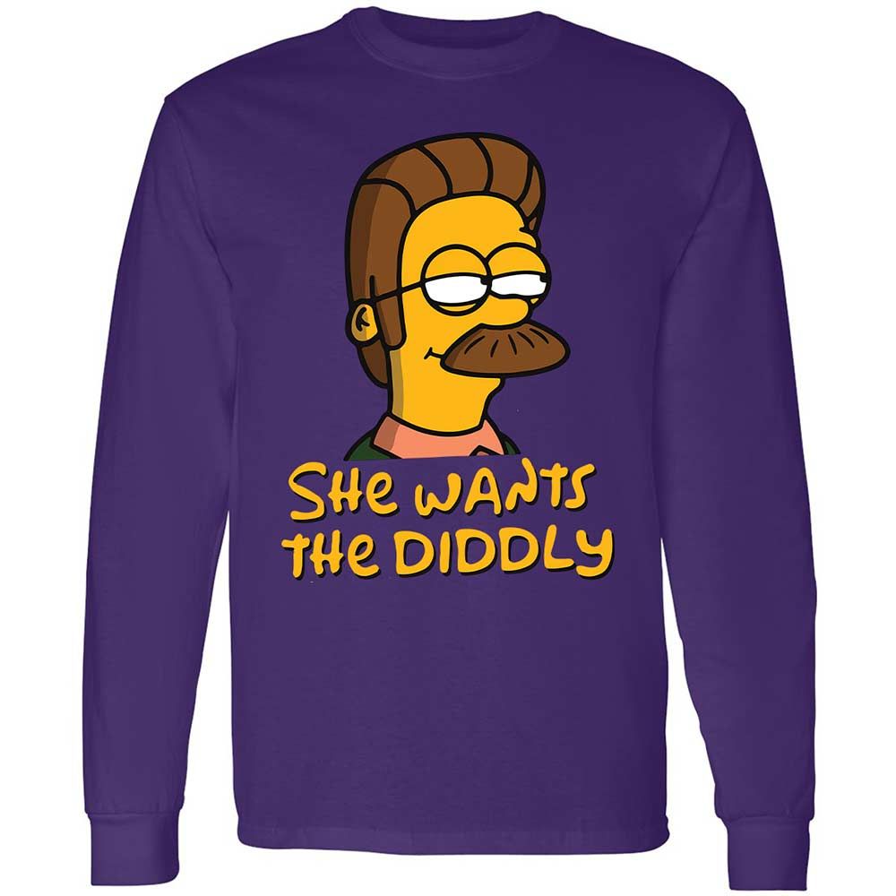 She Wants The Diddly - Purple - 9