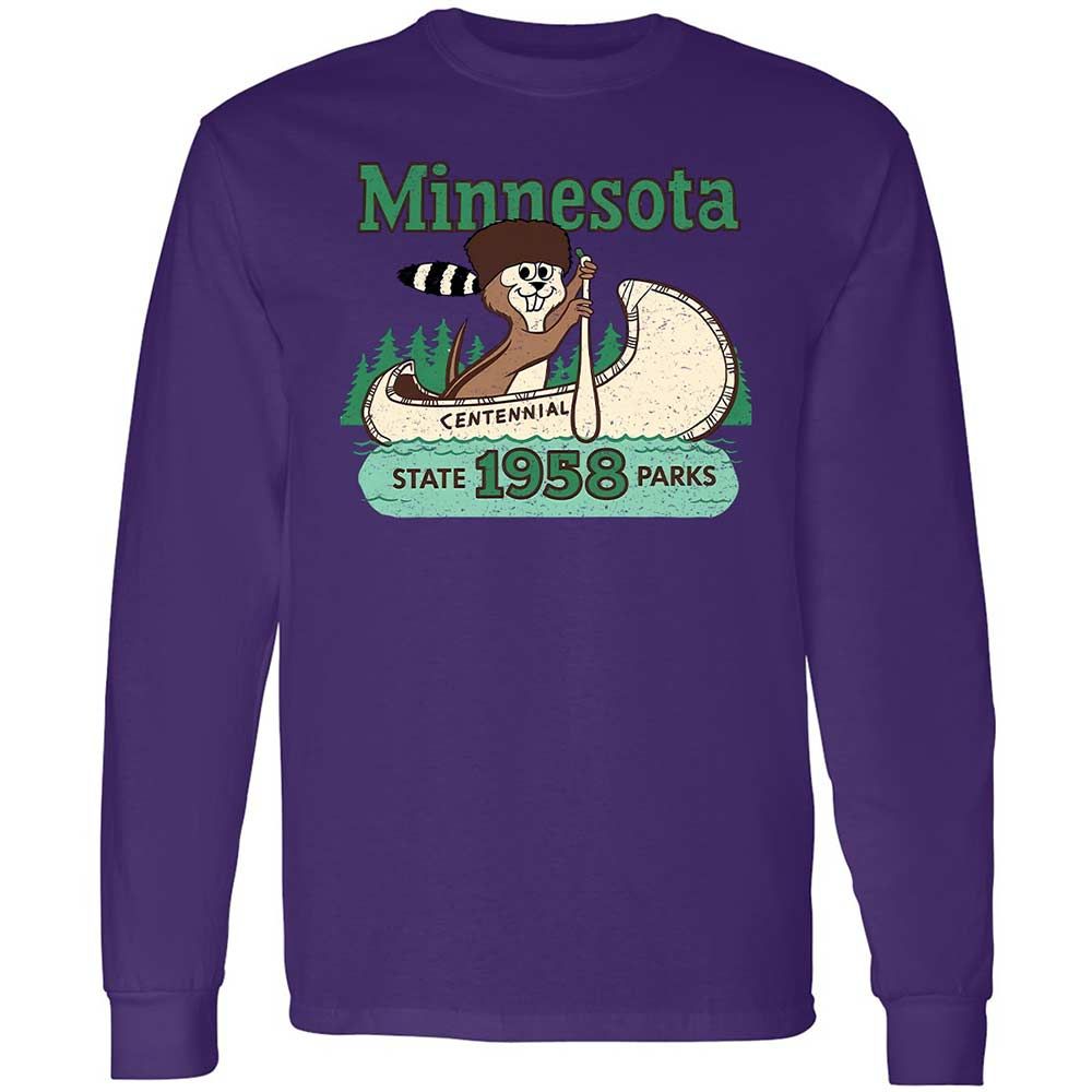 Long Sleeve T-Shirt - 3BCN2Y75 - Purple - 9
