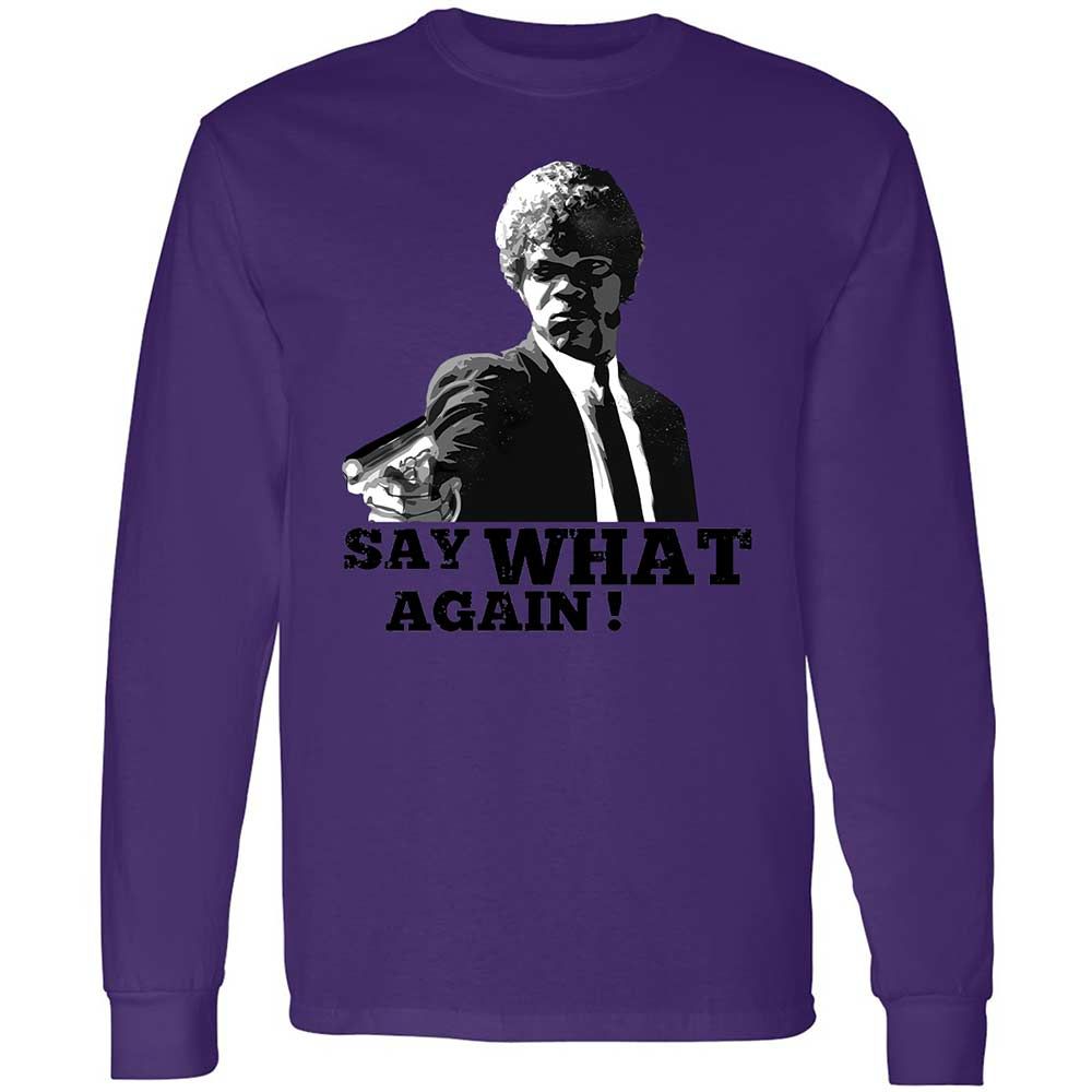 Say What Again - Purple - 9