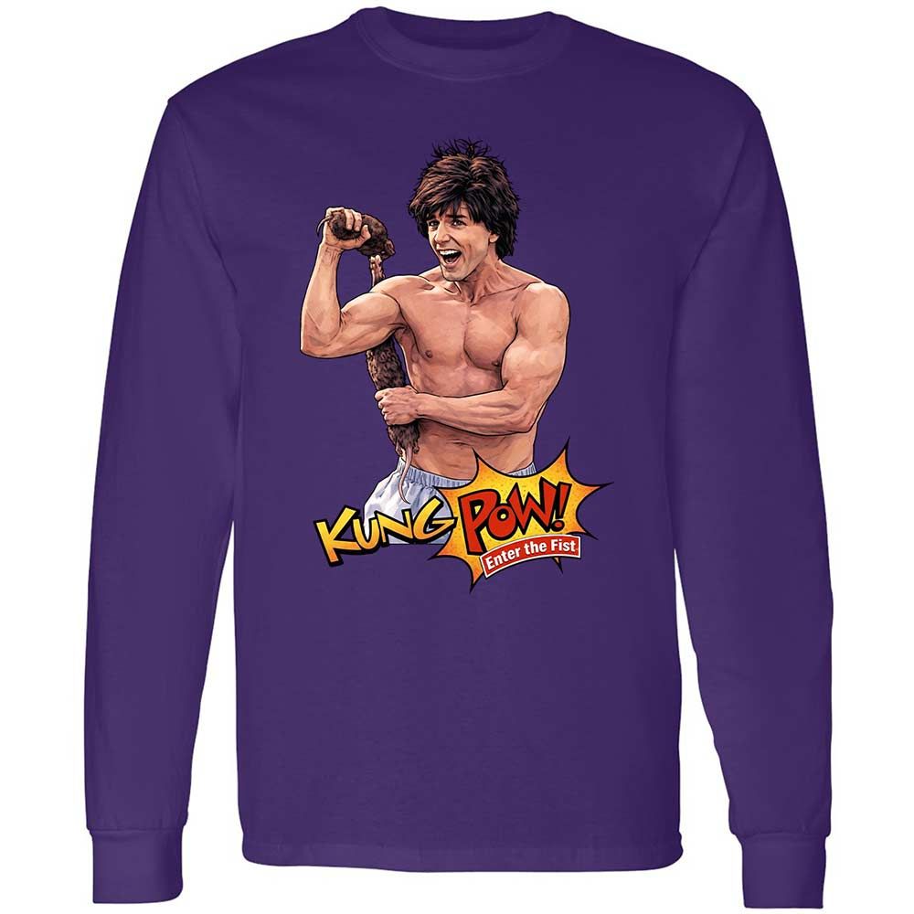 Long Sleeve T-Shirt - TFX38QZ1 - Purple - 9