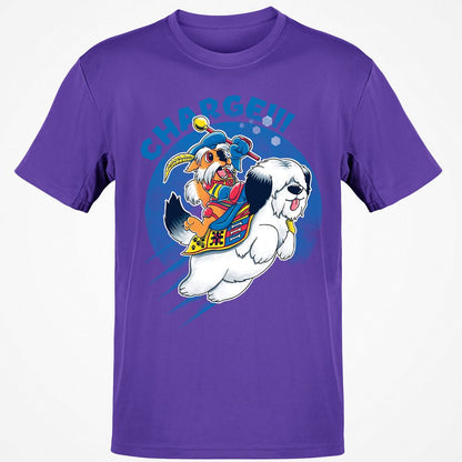 Classic Unisex T-Shirt - 2BHYB5RE - Purple - 9