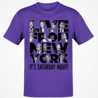 Classic Unisex T-Shirt - Z4A7NR2U - Purple - 9
