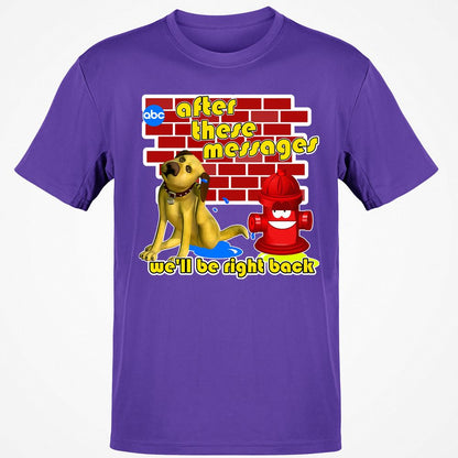 Classic Unisex T-Shirt - W8S2MQDA - Purple - 9