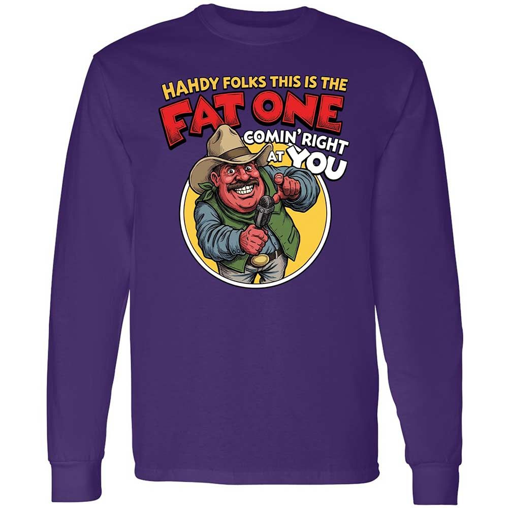 Fat One comin' right at you - Purple - 9