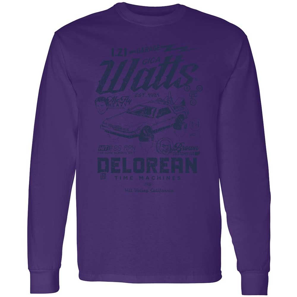 Long Sleeve T-Shirt - VU3YTECG - Purple - 9