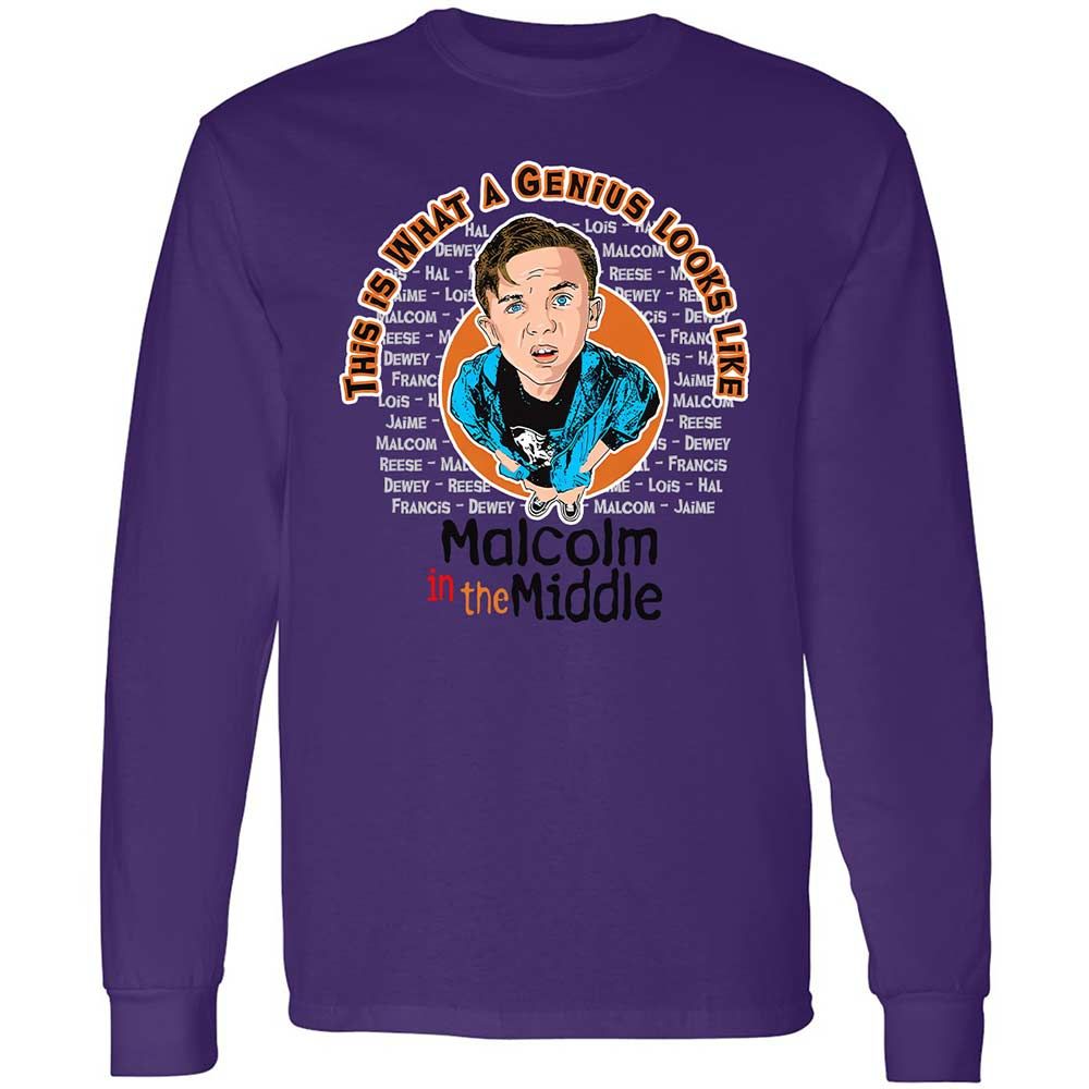 Long Sleeve T-Shirt - JFPY61RU - Purple - 9