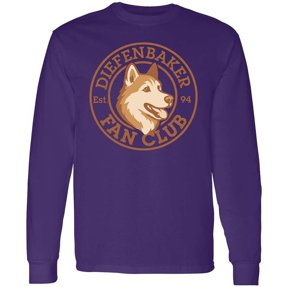 Long Sleeve T-Shirt - 9G9KTCLP - Purple - 9