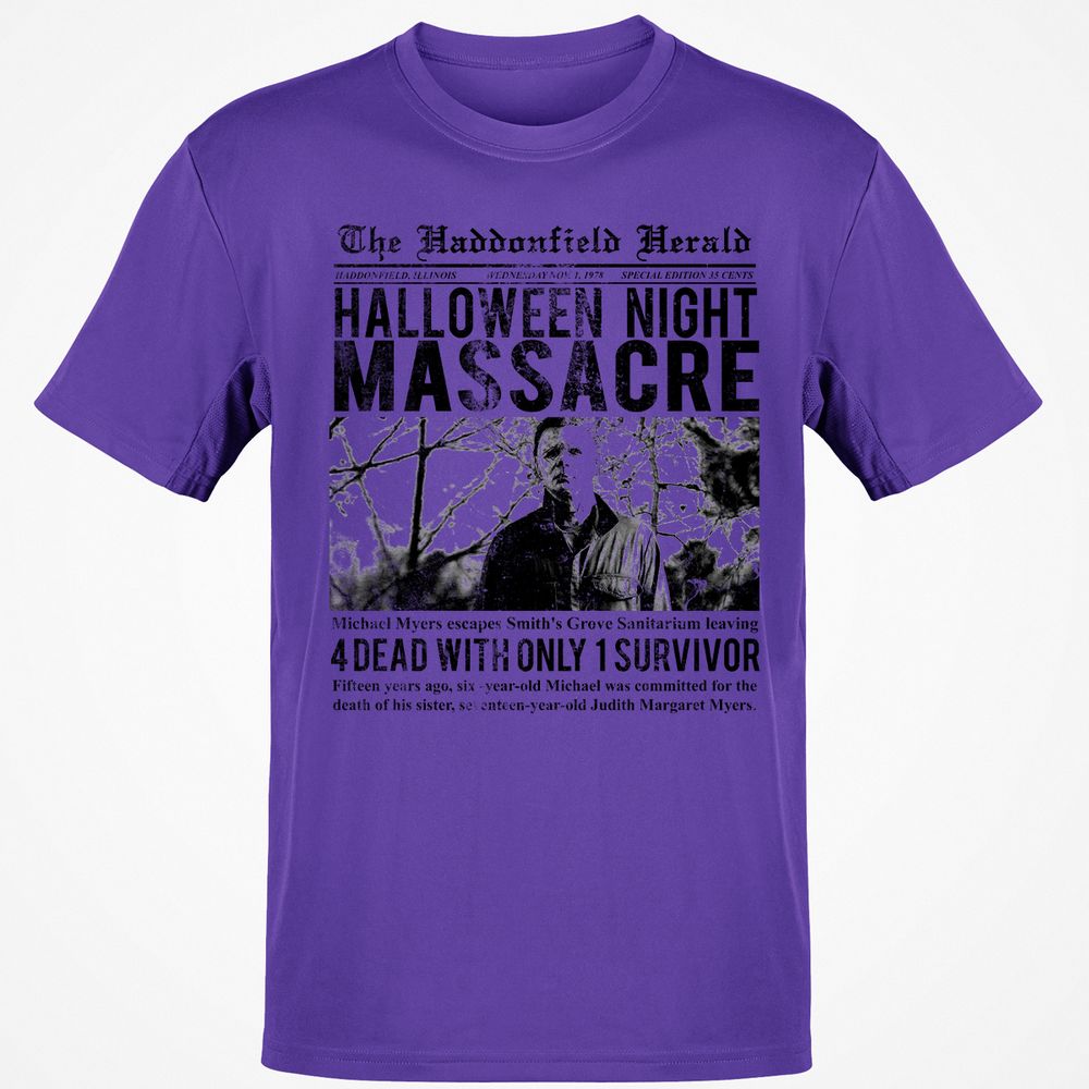 Classic Unisex T-Shirt - B3N6UM7F - Purple - 9